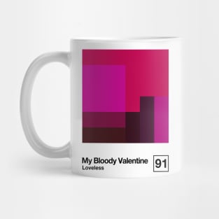 Loveless / Minimalist Style Graphic Artwork Design Mug